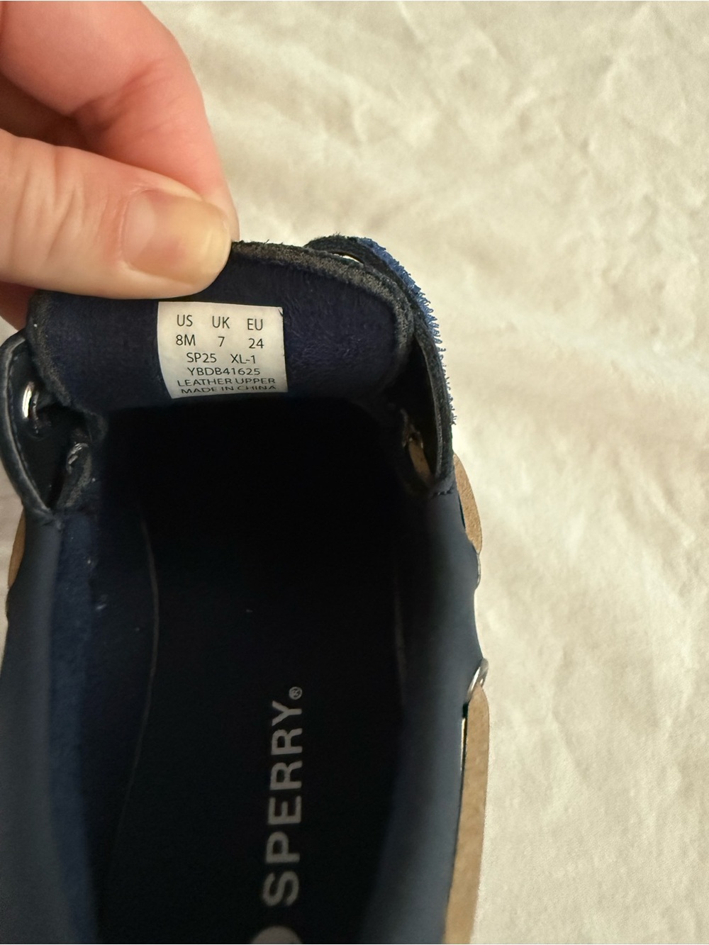 Size 8T | Sperry Toddler Boat Shoes (NWOT) - Picture 7 of 8